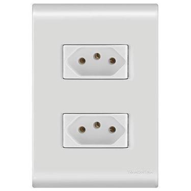 Imagem de Conjunto 2 Tomadas 20A - Tramontina Liz - Tlb007