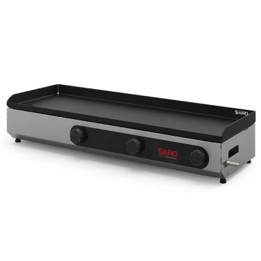 Imagem de Chapa de Lanche Bifeteira Hambúrguer e Sanduicheira 100x30cm Gás GLP Saro