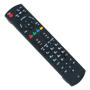 Imagem de Controle remoto de substituição N2QAYB000704 - ALLIMITY - adequado para controle remoto Panasonic 3D TV RTN2QAYB000704 TC-32LX24 TC-42LS24 TC-P46S1 TC-P46U1 TC-P46C2 TC-P46S2 TC-P5000704 UT50 TT