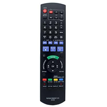 Imagem de Controle remoto de substituição N2QAYB000124 para gravador de discos Blu-Ray Panasonic DMRXW380 DMRXW385 DMRXW390 DMRXW480 DMR-XW380 DMR-XW385 DMR-XW390 DMR-XW480 DMRXW380GL DMRXW380 85GL DMRXW390GL