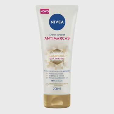 Imagem de Creme Corporal Antimarcas Nivea Luminous 630 200ml