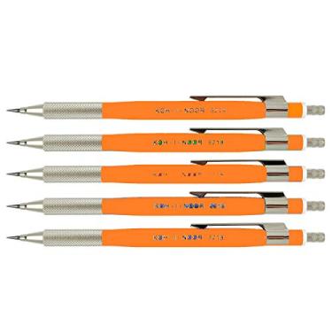 Imagem de Lapiseira Koh-I-Noor 2.0 mm com apontador e clipe (5219) da Koh-I-Noor (5 x amarelo ou verde)