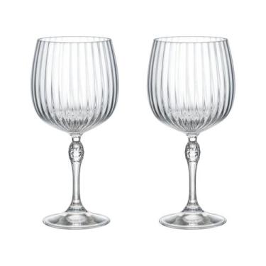 Imagem de Taça De Vidro Bormioli Rocco Para Gin Tônica 745 ml America 20s 2 Peça