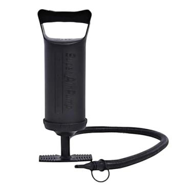 Imagem de Bomba de Ar Manual Multiuso, 30cmx9cm para Infláveis c/ 3 Bicos Para Vários Tipos de Infláveis, Colchões, Piscinas, Brinquedos Infláveis,Bicicleta. Bomba Portátil, Resistente, Versátil e Multiuso