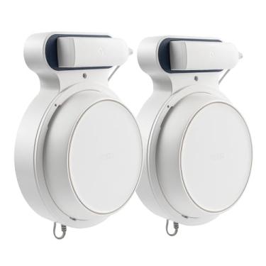 Imagem de PETIMETI Suporte De Parede Para Sistema De Rede Wifi 7 Deco Be23/Be25/Be3600/Be5000, Suporte De Parede Compacto Com Gerenciamento De Cabos, Fácil De Instalar E Mover (Pacote Com 2)