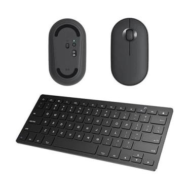 Imagem de BDNET, Mouse E Teclado Bluetooth Para Mac Mini M1 - Preto