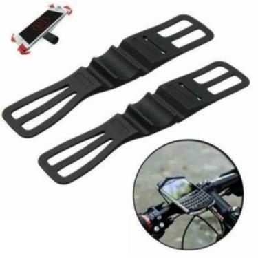 Imagem de Suporte Elástico de silicone para celulares 2 Unidades use para ver GP