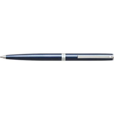 Imagem de Sheaffer Sagaris, azul metálico, acabamento cromado, esferográfica (E2947851), azul metálico