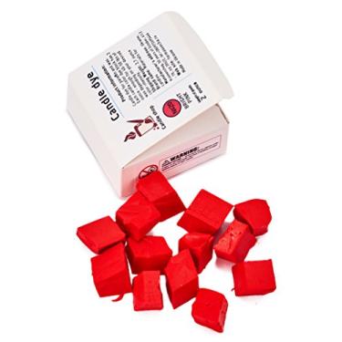 Imagem de Corante em blocos para fabricação de velas de soja, cera, parafina, 57 g - rosa-brilhante