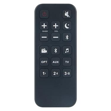 Imagem de Allimity RE62141 Controle remoto substituído adequado para Polk Sound Bar Audio Surroundbar RTRE62141 RE6214-1 RE62141 Signa SIGNAS1 S2 SIGNAS1 SIGNAS2 AM6214-A Signa S3 Signa Audio S4