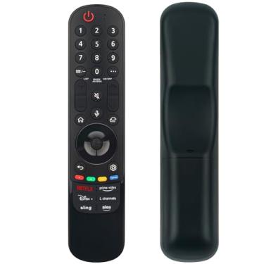 Imagem de Novo controle remoto de voz AKB76045002 MR24GA para controle remoto LG AKB76045102 MR24GN para TVs 2024 OLED55B4AUA OLED77B4AUA OLED83G4WUA OLED97G4WUA OLED65G4SUB OLED48C4PUA A