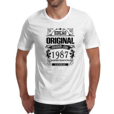 Imagem de Camiseta Unissex Edicao Original 1987 - Alearts, EG