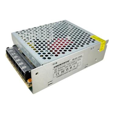 Imagem de Fonte de Alimentação Chaveada Luckfoyu, 120W, 24V DC, 5A, Estabilizada, Bivolt 110V/220V