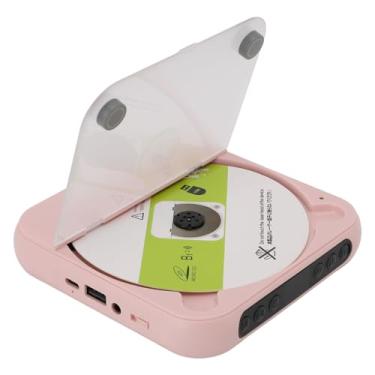 Imagem de CD Player Com Fones de Ouvido, 5.3 CD Player Portátil Com Receptor de Transmissor, Bateria de 2000mAh, Suporta CD R CD RW MP3 WMA, Entrada USB AUX para Viagem de Carro Em Casa