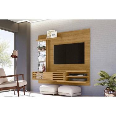 Imagem de Bancada Suspensa Frizz Supreme para TV de até 55 polegadas - Cumaru - Madetec