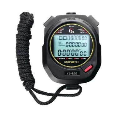 Imagem de Cronômetro Eletrônico Digital Profissional Portátil Para Esportes E Co