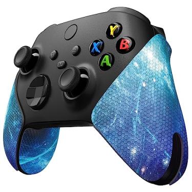 Imagem de eXtremeRate Punho Antiderrapante E Absorvente De Suor Playvital Para Controle Sem Fio Xbox Core, Almofadas Borracha Macia Texturizadas Profissionais, Alças As Séries X/S - Blue Nebula