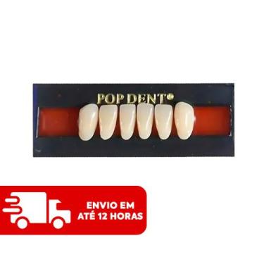 Imagem de Pivo Inferior Provisório Super Resistente e Bonito Dente Acrílico A25 