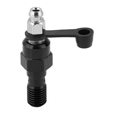 Imagem de Freio de Motocicleta M10x1.0mm, Pinça de Cilindro Mestre Bico de Parafuso Com pó, Feita de Alumínio de, Bico de Sangramento de Reposição para Linhas de Freio (BLACK)