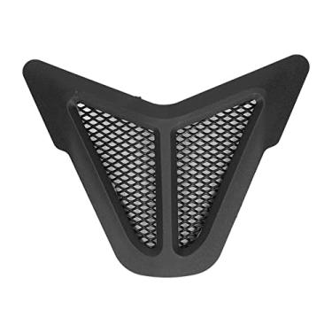 Imagem de Capa de grade de ventilação de farol de motocicleta para R15 V3 2018-2020 ABS alumínio guarnição ajuste protetor de ventilação de admissão de ar