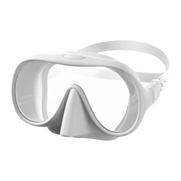Imagem de kowaku Máscara de mergulho com snorkel, óculos de natação antiembaçantes, multifuncionais e resistentes a quebras para uma experiência subaquática nítida,