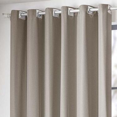 Imagem de Cortina Lunna Voil Gaze Microfibra 3,00x2,60m Sala Quarto Varão 3m - M