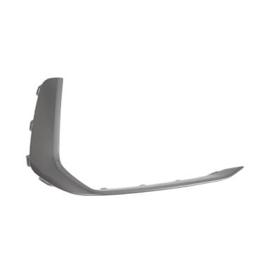 Imagem de FJMQHU Spoiler Inferior Dianteiro Direito 4KD807968B Defletor de Ar Automático Resistente a Vento para S6 A6 C8, Cinza Prateado