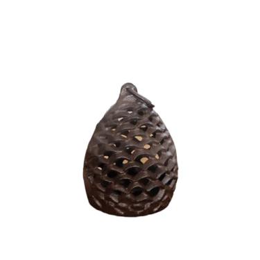 Imagem de Castiçal de castiçal, design de pinho, castiçal, castiçal, castiçal, castiçal, castiçal, castiçal, 9 x 9 x 13,5 cm, 300 g, decoração de casa