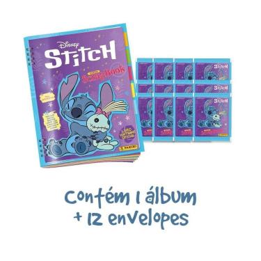 Imagem de Kit Stitch - Super Scrapbook - Álbum Capa Cartão + 12 envelopes