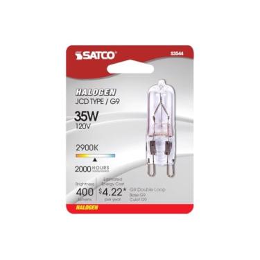 Imagem de Satco Lâmpada base S3544 1/cartão 120V 35 Watt T4 G9, transparente
