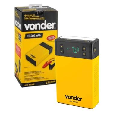 Imagem de Auxiliar de Partida Portátil com Compressor de APC 12000 Vonder - 68.47.012.000