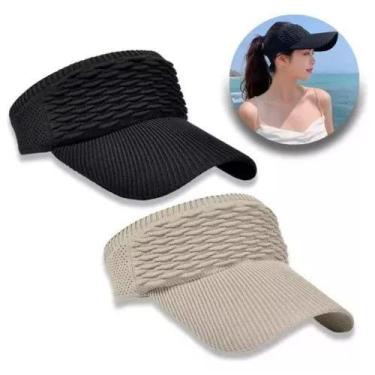 Imagem de Boné Viseira Esportiva Moda Praia R087 - style store, Preto