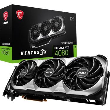 Imagem de Placa de Vídeo MSI Super Ventus 3X OC RTX 4080 16GB GDDR6X