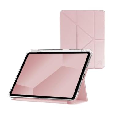 Imagem de STM Capa Opp para Apple iPad Air 27.9 cm M2 (iPadPro 11 Gen 4-1 / iPadAir 10.9 Gen 5/4| Capa protetora leve fina, traseira transparente antiarranhões, com armazenamento Apple Pencil,