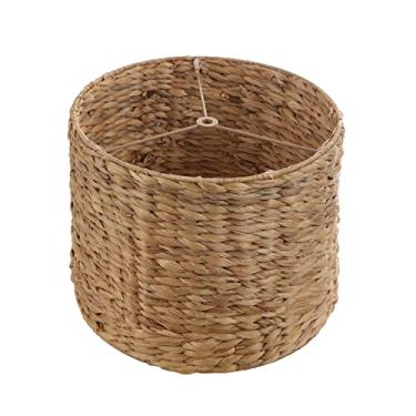 Imagem de Aspen Creative 31605, Sombra de tambor de aranha de jacinto de água, 30,5 cm de parte superior x 30,5 cm de fundo x 22,8 cm de altura