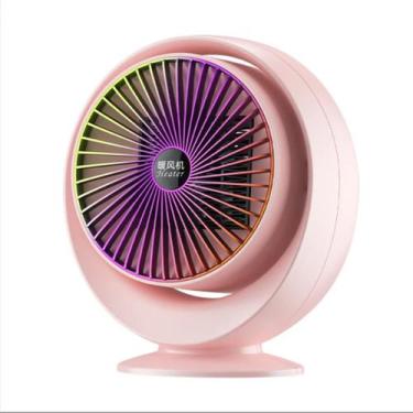 Imagem de Mini Aquecedor Elétrico Portátil Silencioso Ideal para Quarto e Escrit