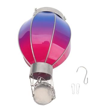 Imagem de Lanterna solar de balão de ar quente Lanterna solar Auto Detecção automática economia de energia elegante luz pendurada de ferro para acampamento de jardim parque (S)