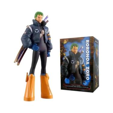 Imagem de Figura De Ação De Anime De Uma Peça De 17 Cm Luffy Zoro Chopper Nami B