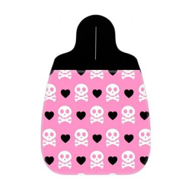 Imagem de Lixeira Lixinho Carro 1 Caveira Feminino Rosa - Polo Cat