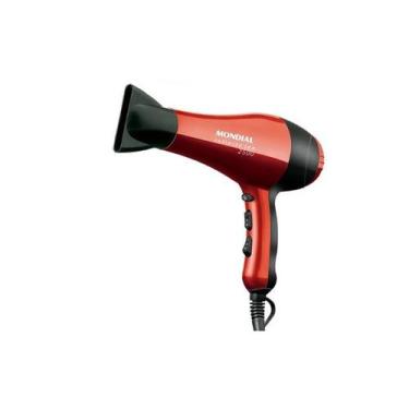 Imagem de Secador Infinity 2500 Mondial Vermelho e Preto 1900W SC-12 220V, 220V