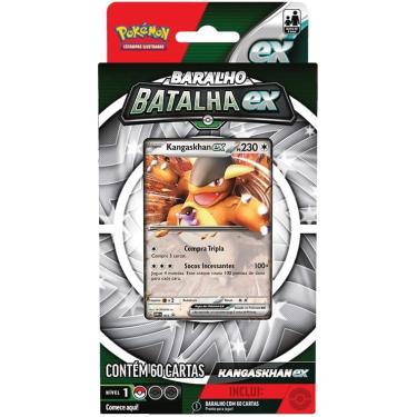 Imagem de Cartas - Pokemon Deck Batalha ex - Kangaskhan COPAG DA AMAZONIA