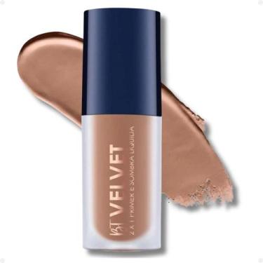Imagem de Primer e Sombra Líquida Bruna Tavares Bt Velvet 2x1 Cappuccino