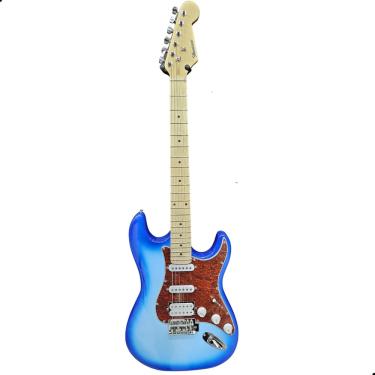 Imagem de Guitarra Elétrica Strato Azul E-203