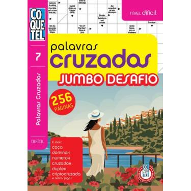 Imagem de Livro - Livro Coquetel Palavras-Cruzadas Jumbo Desafio 7