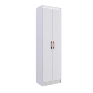 Imagem de Armário Multiuso Ibiza 2 Portas 4 Prateleiras 4099 - Doripel, Branco
