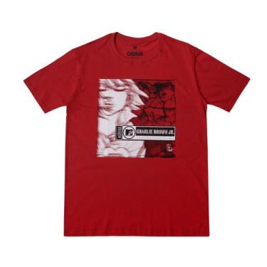 Imagem de Camiseta Charlie Brown Jr MTV Acústico Discografia - CBJ, Masculino, G