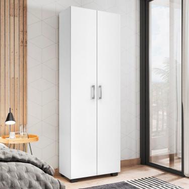 Imagem de Estante Livreiro Com Portas Fabiana Branco