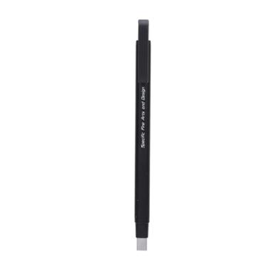 Imagem de Borracha Mecânica Caneta Alta Precisão Invólucro Plástico Estilo Caneta Borracha para Escola Escritório Art Desenho 0.25x 5mm (Preto)