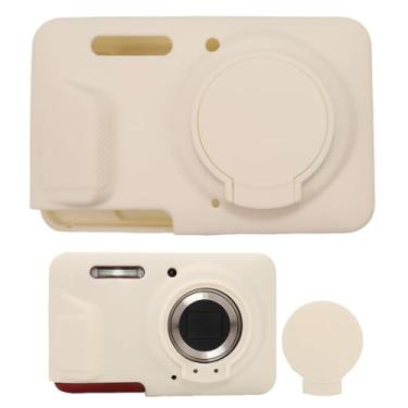 Imagem de AEXUTDA Capa compatível com câmera FZ55, pele corporal leve FZ55, capa protetora ultrafina de silicone macio resistente a arranhões FZ55, branco enevoado