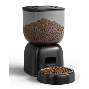 Imagem de Alimentador automático para gatos Sarpaws com capacidade de 3L com bat